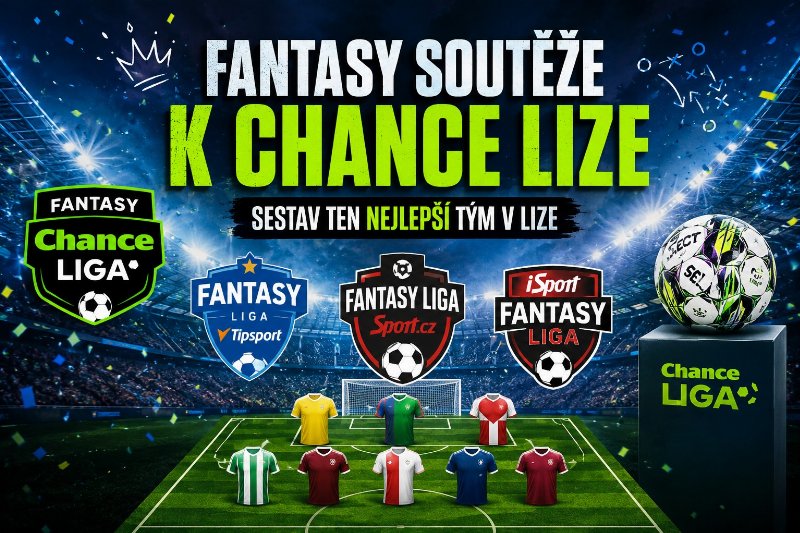 Fantasy soutěže k Chance lize - sestav ten nejlepší tým v lize
